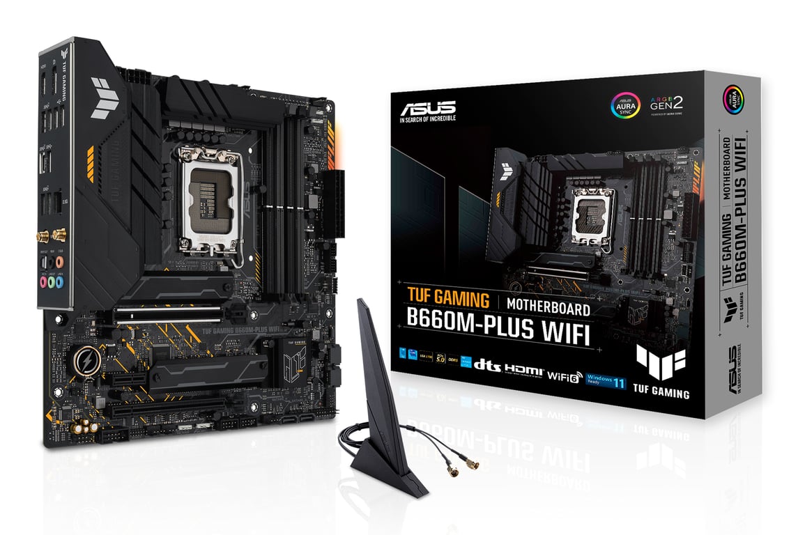 Asus Scheda Madre Tuf Gaming B660M-PLUS Wifi 90MB1AZ0-M1EAY0 - 0
