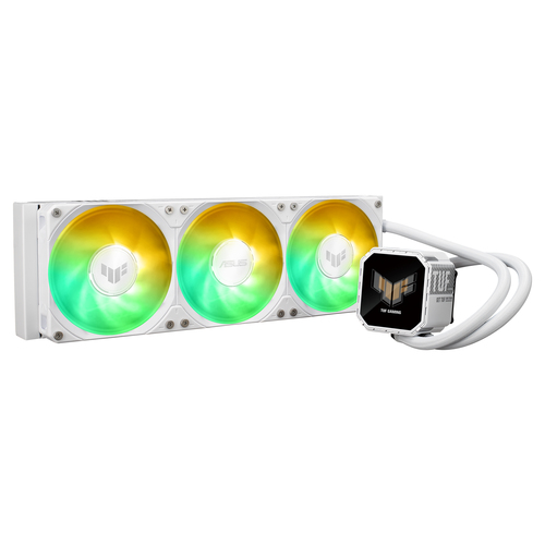 Asus Tuf Gaming LC III 360 ARGB LCD White Edition, Raffreddatore a Liquido