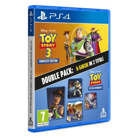 atari-toy-story-retro-roundup-and-toy-story-3-complete-edit Atari Toy Story: Retro Roundup and Toy Story 3 Complete Edition Double Pack Videogioco PlayStation 4 Edizione Standard Genere Azione Piattaforma color