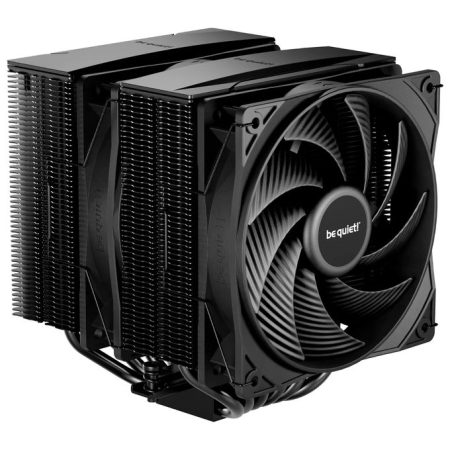 be-quiet-bk042-pure-rock-pro-3-raffreddatore-daria-2-vento Be quiet! BK042 Pure Rock Pro 3 Raffreddatore d'aria 2 ventole 6 heatpipe 2000 rpm 14 dB 34.8 dB colore Nero