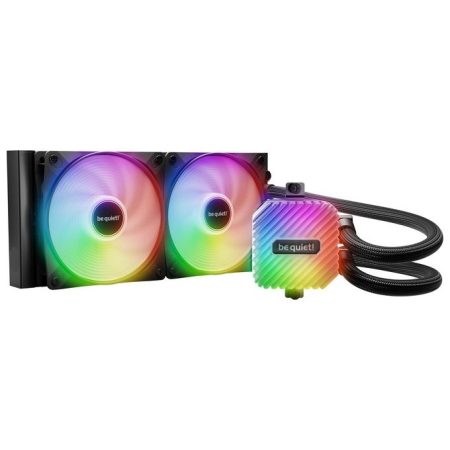 be-quiet-bw020-light-loop-dissipatore-a-liquido-2-ventole-1 Be quiet! BW020 Light Loop Dissipatore a Liquido 2 Ventole 120mm PWM ARGB 240mm colore Nero