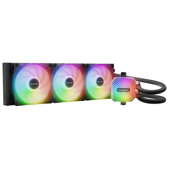 Be quiet! BW022 LIGHT LOOP 360mm Dissipatore a liquido All-in-One 3 Ventole 12 cm Nero