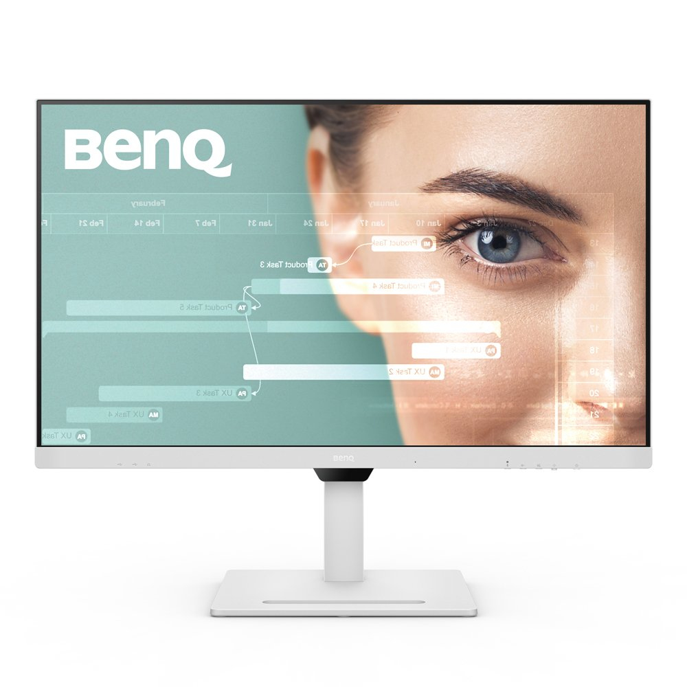 BenQ GW3290QT Monitor PC 31.5'' QHD IPS 2560x1440 75Hz USB-C 65W DisplayPort HDMI Eye-Care colore Bianco