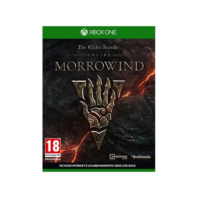 bethesda-1020822-the-elder-scrolls-online-morrowind-contenu Bethesda The Elder Scrolls Online: Morrowind Contenuto digitale per download Xbox One Inglese PEGI 18 colore Nero