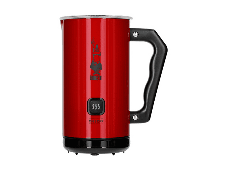 bialetti-mkf02-montalatte-elettrico-schiumatore-per-cappucci Bialetti MKF02 Montalatte Elettrico Schiumatore per Cappuccino 150 ml Doppia Frusta Antiaderente colore Rosso