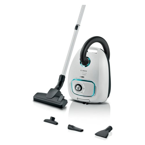 Bosch BGB41HYG1H Serie 4 Aspirapolvere a Cilindro con Sacco HEPA 4 L 600 W 75 dB colore Bianco