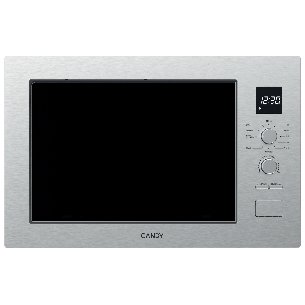 Candy Microonde Incasso 25lt Con Grill Controllo Elettronico 850w Inox 38900833