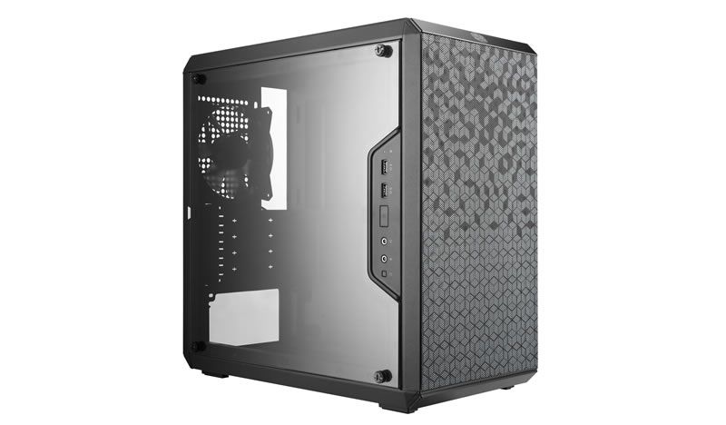 Cooler Master Case Masterbox Q300l Mid Tower Microatx-Mini Itx, Usb3x2, Audio Io, 1X 3.5/2X 2.5"" Bay, 1X 120mm Rear Fan MCB-Q300l-Kann-S00