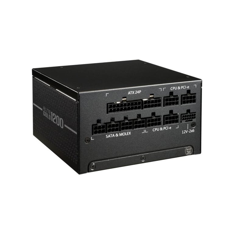 Cooler Master Elite Gold 1200 Fm, Alimentatore 1200w Full Modulare Atx 3.1, Ventola 135mm MPW-C001-Afag-BEU