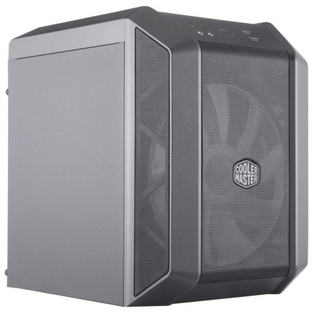 cooler-master-mcm-h100-kann-s00-mastercase-h100-mini-tower-m Cooler Master MCM-H100-KANN-S00 MasterCase H100 Mini Tower Mini-ITX 2 Slot Espansione 1 Ventola Frontale 200 mm RGB Grigio