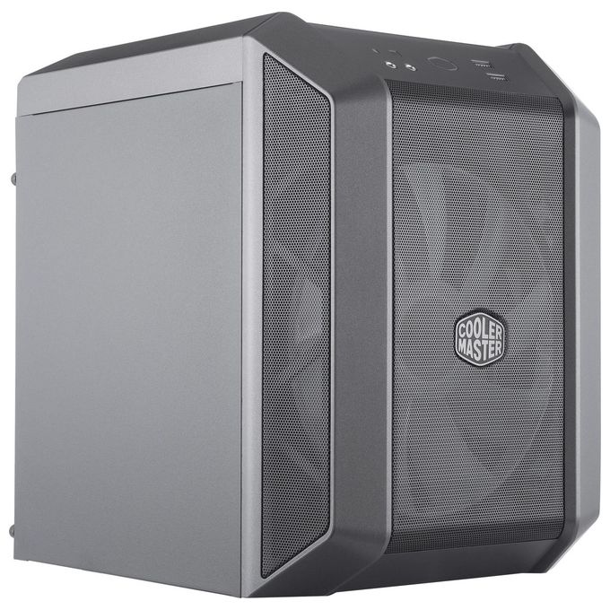 Cooler Master MCM-H100-KANN-S00 MasterCase H100 Mini Tower Mini-ITX 2 Slot Espansione 1 Ventola Frontale 200 mm RGB Grigio - Mini Tower
