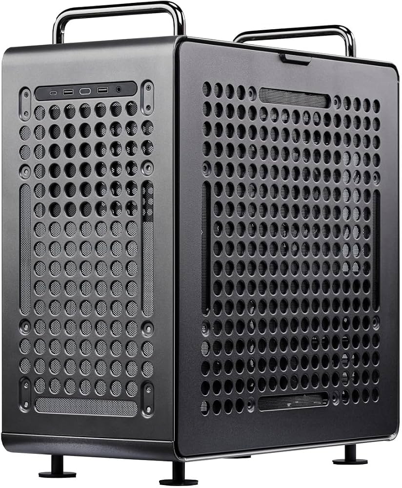Cooler Master Q540-MGNN-S00 QUBE 540 Cabinet Midi Tower ATX Micro-ATX ITX E-ATX Supporto GPU Fino a 415 mm Vetro Temperato colore Nero