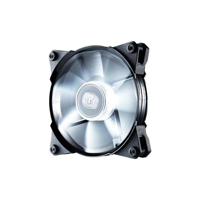 Cooler Master R4-JFDP-20PW-R1 JetFlo 120 Ventilatore Case 120mm PWM 2000rpm 36dB LED Bianco colore Nero Bianco