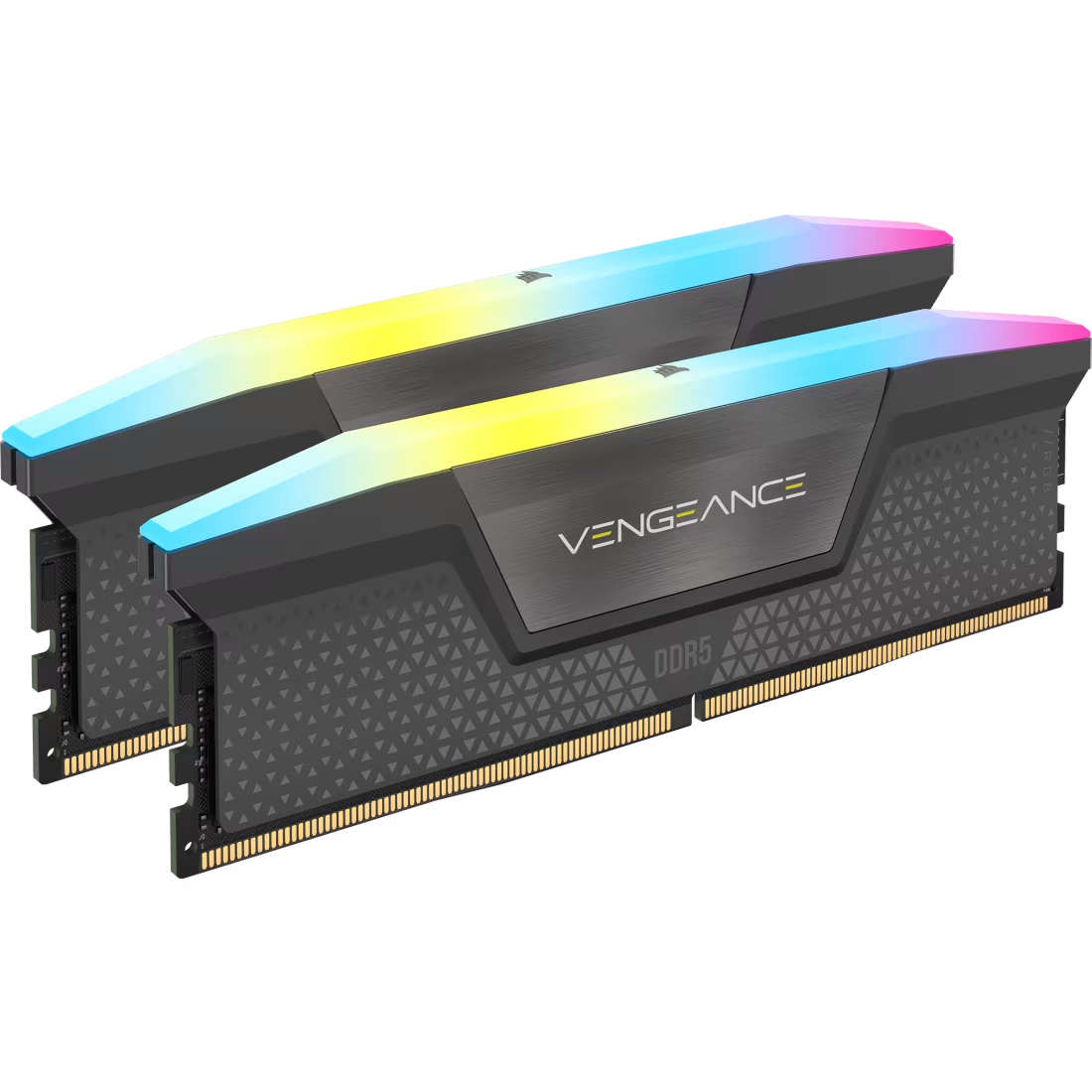 Corsair CMH16GX5M2E6000Z36 Vengeance RGB DDR5 16GB 6000 MHz CL36 colore Grigio - DIMM