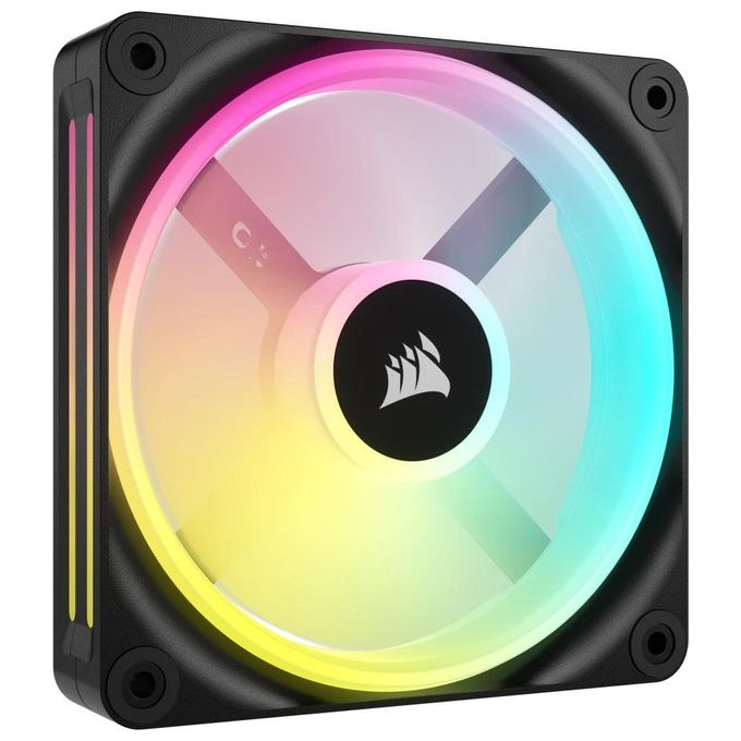 corsair-co-9051001-ww-icue-link-qx120-ventola-rgb-120mm-34-l Corsair CO-9051001-WW iCUE LINK QX120 Ventola RGB 120mm 34 LED 2400 rpm PWM Cuscinetto Magnetico colore Nero