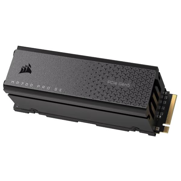 Corsair CSSD-F2000GBMP700PROS MP700 PRO SE SSD M.2 2TB PCIe 5.0 NVMe 2.0 fino a 14000 MB-sec con raffreddatore ad aria colore Nero