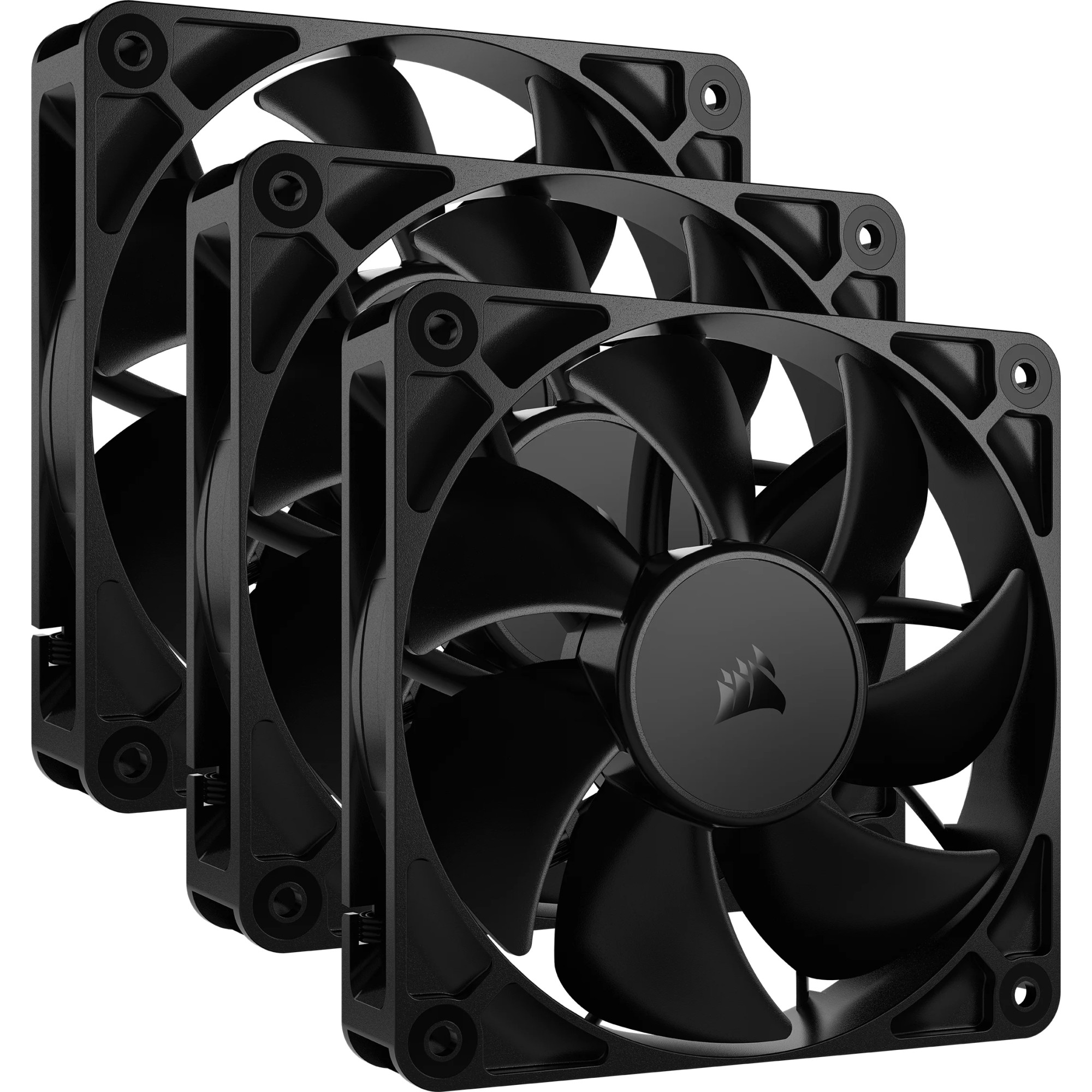 Corsair RS120 CO-9050189-WW Ventola per PC 12 cm Nero confezione da 3