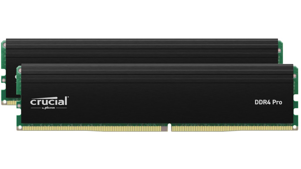 Crucial Memoria RAM Pro 32GB (2X16GB) DDR4-3200 Udimm CL22 CP2K16G4DFRA32A
