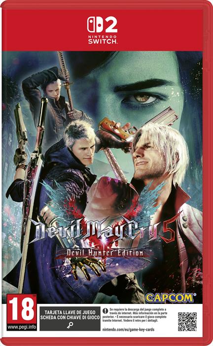 Deep Silver Devil May Cry 5 Devil Hunter Edition Giapponese, Francese, Tedesca, ITA, ESP, Coreano, Russo, Cinese semplificato, Cinese tradizionale, PO