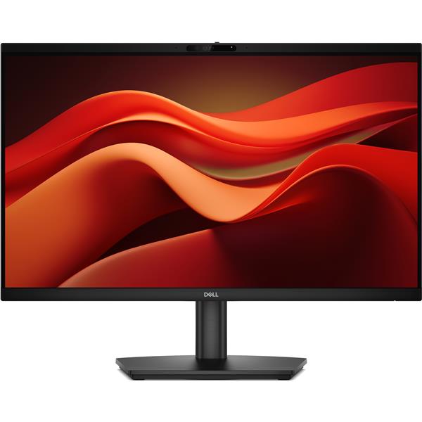 Dell monitor per videoconferenze 24 pollici E2426HB, Full HD IPS, webcam 5MP, altoparlanti integrati, HDMI, DisplayPort, USB