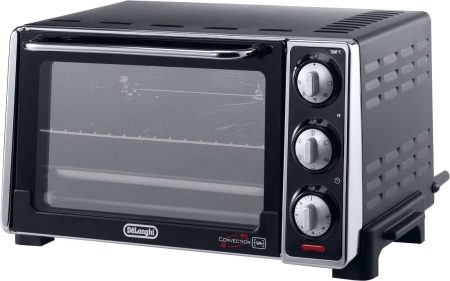 delonghi-delonghi-eo20792-fornetto-elettrico-7-funzioni-20 Delonghi De'Longhi EO20792 Fornetto Elettrico 7 Funzioni 20 L 1300 W Ventilato Grill Girarrosto Timer 120 min colore Nero