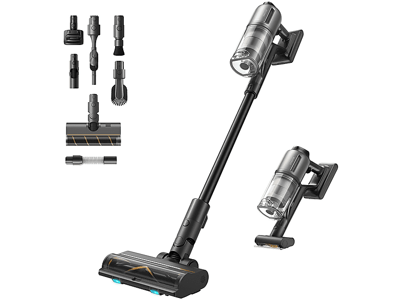 DREAME SCOPA ELETTRICA DREAME Z30 Stick, Potenza Max 855 W, Autonomia fino a 90 min, Contenitore polvere 0,6 l, Nero