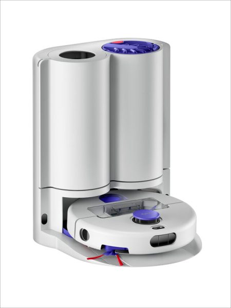dyson-robot-aspirapolvere-dyson-r2-nurovi-washdry-potenza Dyson ROBOT ASPIRAPOLVERE DYSON R2 Nurovi™ Wash+Dry, Potenza 1300 W, Lavapavimenti, Autonomia fino a 90 min, Sensore di superficie, Spazzola laterale,