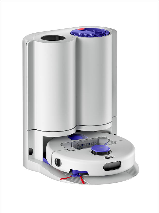 Dyson ROBOT ASPIRAPOLVERE DYSON R2 Nurovi™ Wash+Dry, Potenza 1300 W, Lavapavimenti, Autonomia fino a 90 min, Sensore di superficie, Spazzola laterale,