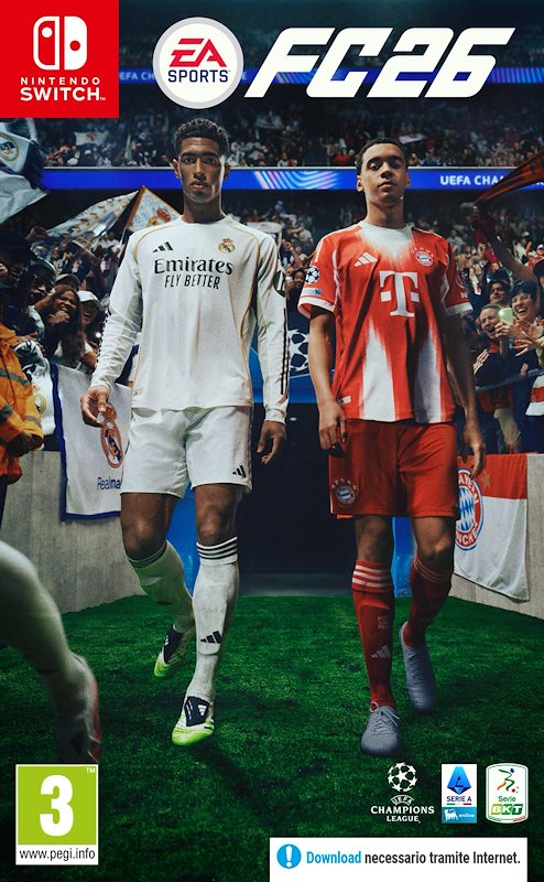 Electronic Arts EA Sports FC 26 Standard Edition Videogioco Nintendo Switch Sport Multiplayer PEGI 3