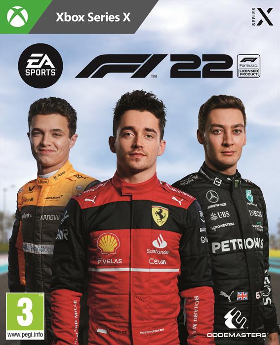 Electronic Arts F1 2022 Videogioco Corse Xbox Series X Edizione Standard Multilingua Blu-ray