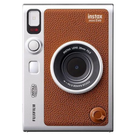 fujifilm-evo-instax-mini-evo-fotocamera-istantanea-ibrida-10 Fujifilm EVO Instax Mini Evo Fotocamera Istantanea Ibrida 100 Combinazioni Bluetooth Selfie colore Marrone