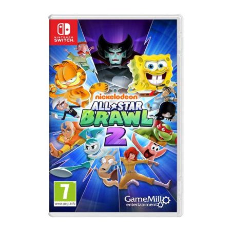 gamemill-entertainment-nickelodeon-all-star-brawl-2-gioco-ni GameMill Entertainment Nickelodeon All-Star Brawl 2 Gioco Nintendo Switch Azione e Lotta Multiplayer Online Offline PEGI 7 Standard