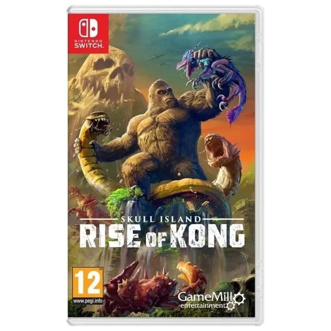 GameMill Entertainment Skull Island Rise of Kong Videogioco Nintendo Switch Azione Avventura Singleplayer PEGI 12