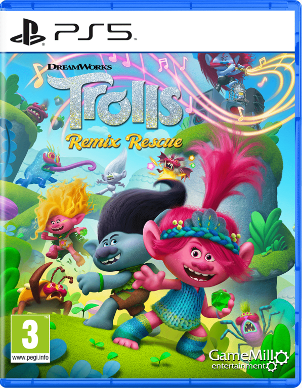 Gamemill Trolls Remix Rescue per PlayStation 5