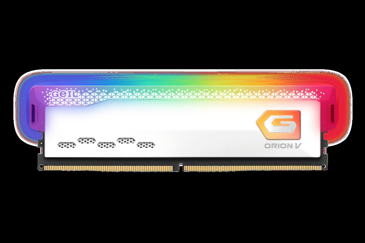 Geil Memoria RAM 16gb Ddr5 Dimm PC5-51200 6400mhz Ddr5 Orion V Rgb - White Version Gavsw516gb6400c42asc