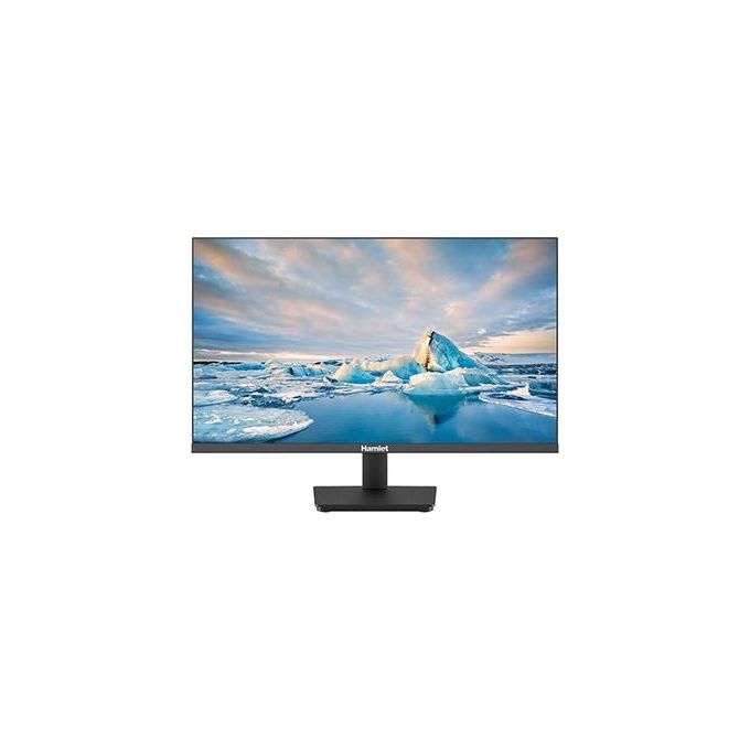 Hamlet HM27JF-VDR Linea Jasmine Monitor PC 27'' FHD IPS 100Hz HDMI VGA DisplayPort Altoparlanti Integrati Regolazione Altezza Rotazione Pivot VESA 75x