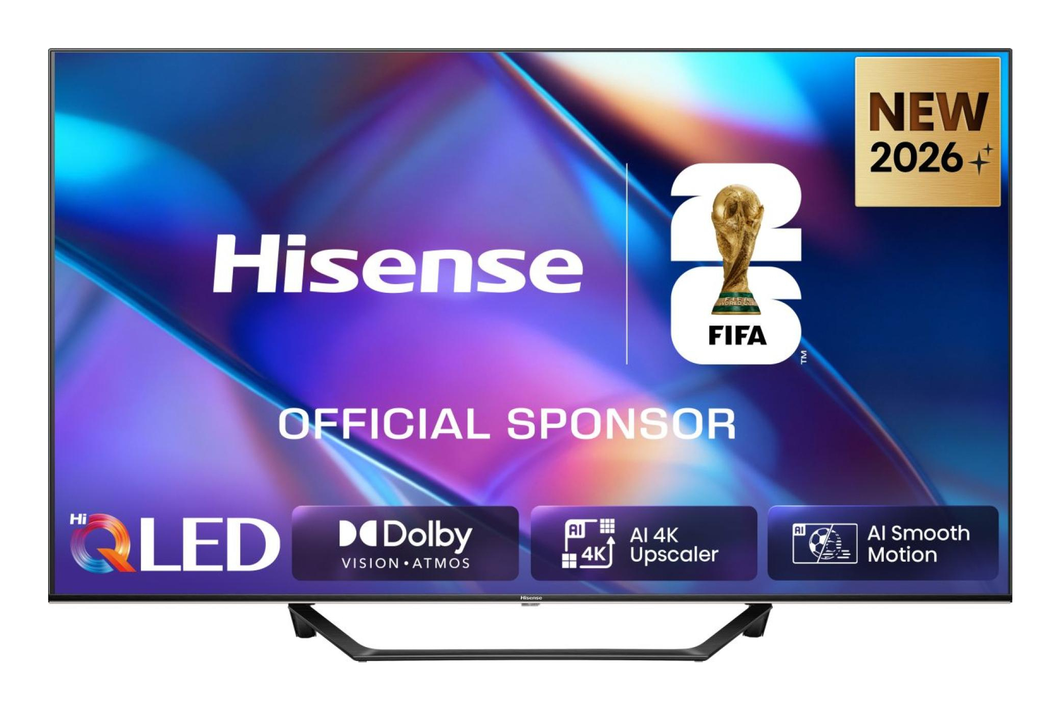 Hisense 43A79S A7 Series Smart TV QLED 43'' 4K Ultra HD VIDAA HDR10+ Dolby Vision Wi-Fi colore Nero