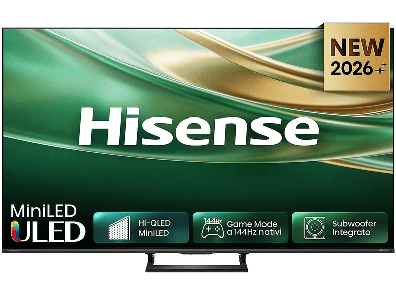 hisense-75q8s-smart-tv-miniled-144hz-75-4k-dolby-atmos-2 HISENSE 75Q8S, Smart TV MiniLED 144Hz 75" 4K, Dolby Atmos 2.1 By Devialet, Vision IQ, HDR10+, Native Game Mode, VIDAA OS con 1000+ APP, Alexa built-in