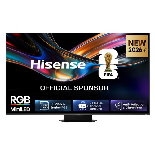 Hisense 75UR9S Smart TV RGB MiniLED 75” 4K 180Hz Dolby Atmos 4.1.2 VIDAA Wi-Fi 6E colore Grigio