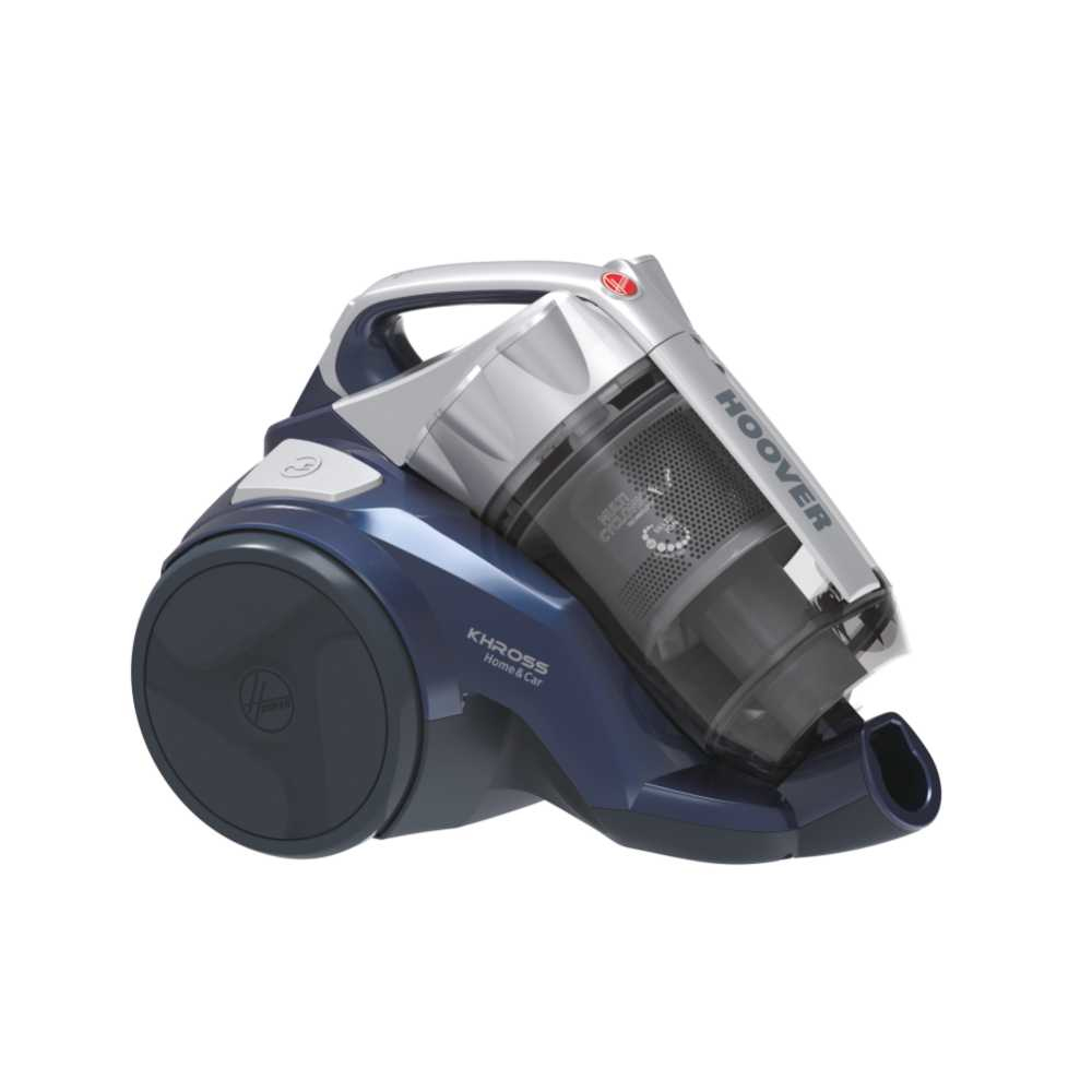 Hoover KS60HandCAR011 Khross Aspirapolvere a Cilindro Multiciclonico senza Sacco 1,8 L 450 W 78 dB colore Blu
