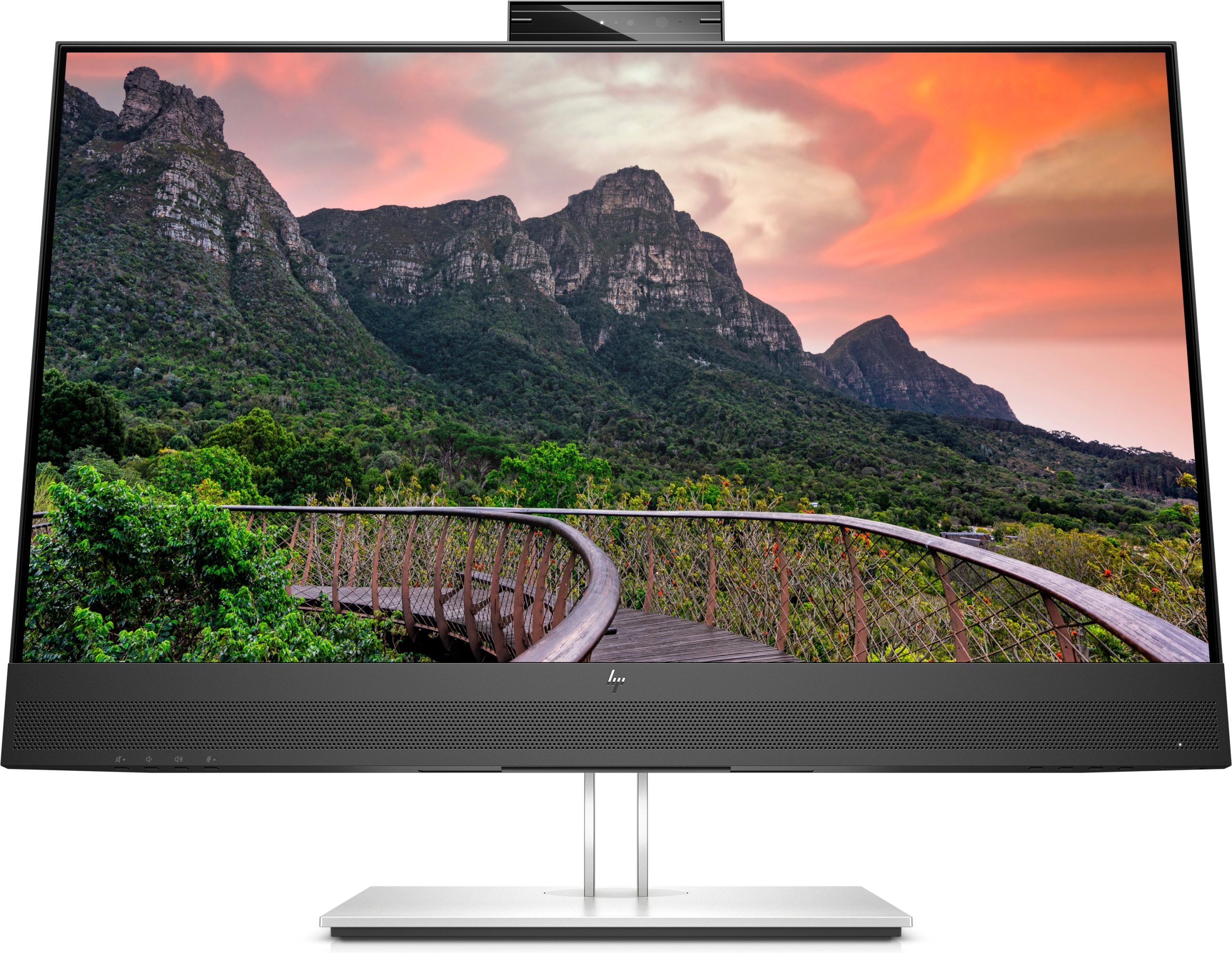 HP 40Z29AA#ABB E-Series E27m G4 Monitor PC 27'' QHD IPS 2560x1440 75Hz USB-C 65W Webcam Hub USB colore Nero