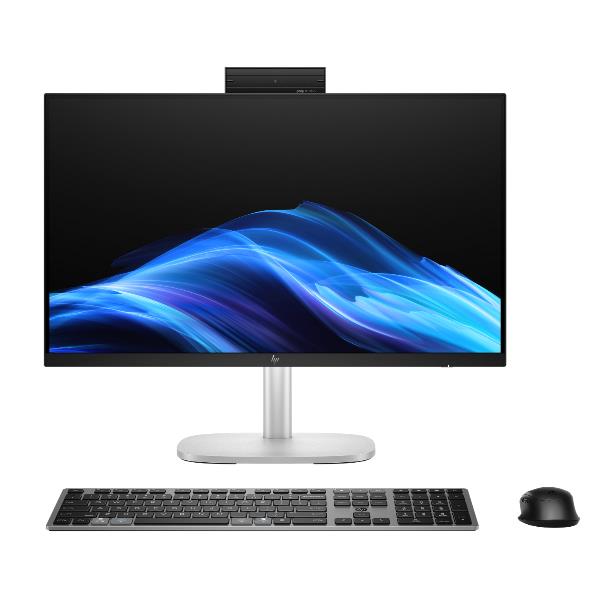 hp-d5bc0et-elitestudio-8-g1i-pc-all-in-one-23-8-intel-core HP D5BC0ET EliteStudio 8 G1i PC All-in-One 23.8'' Intel Core Ultra 7 265 24 GB DDR5 SSD 512 GB Wi-Fi 7 Windows 11 Pro colore Argento