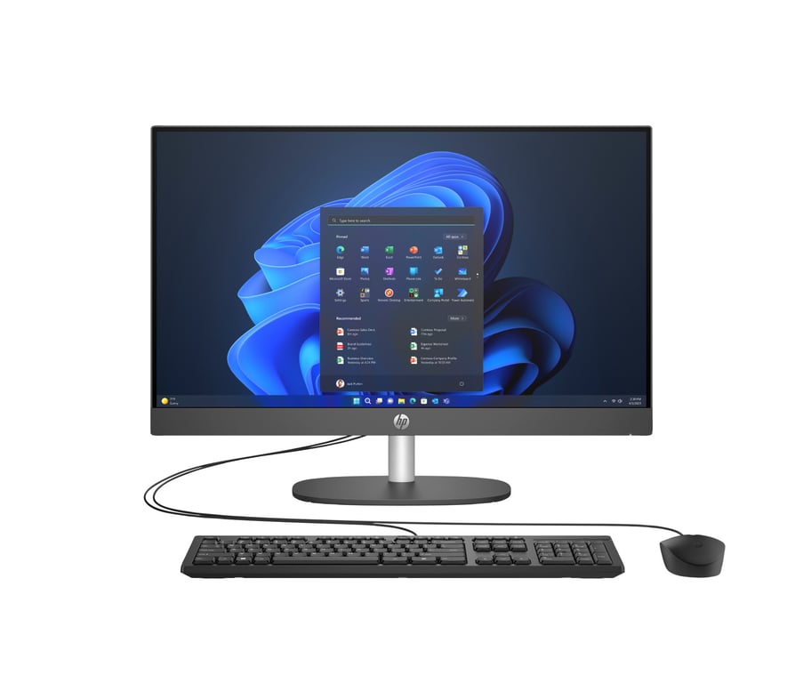 HP D5BD1AT ProOne 240 G10 PC All-in-One Intel Core i5 16GB RAM 512GB SSD Windows 11 Pro colore Bianco - 0