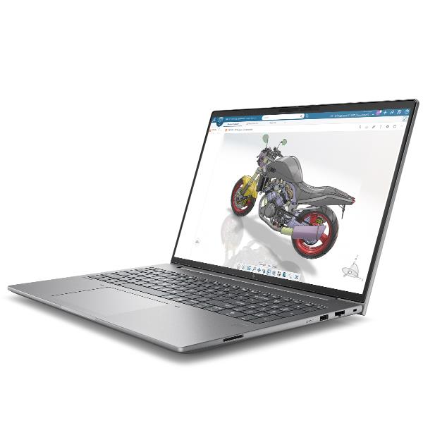 HP DK1L2ET ZBook X Notebook 16'' WUXGA Intel Core Ultra 7 356H 24GB DDR5 NVIDIA RTX 6GB 1TB SSD Win 11 Pro colore Argento