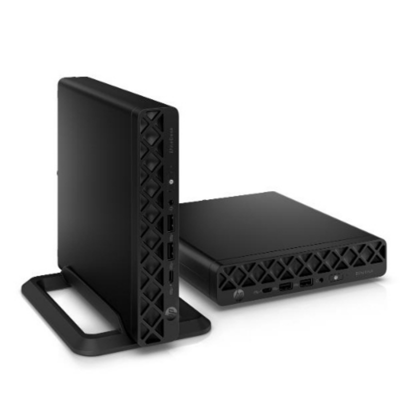 HP E07KTAT HP EliteDesk 8 G1a Mini PC Copilot+ PC AMD Ryzen AI 7 350 fino a 5 GHz RAM 32 GB DDR5-SDRAM 1 TB SSD NVMe Wi-Fi 7 Bluetooth 5.4 Windows 11