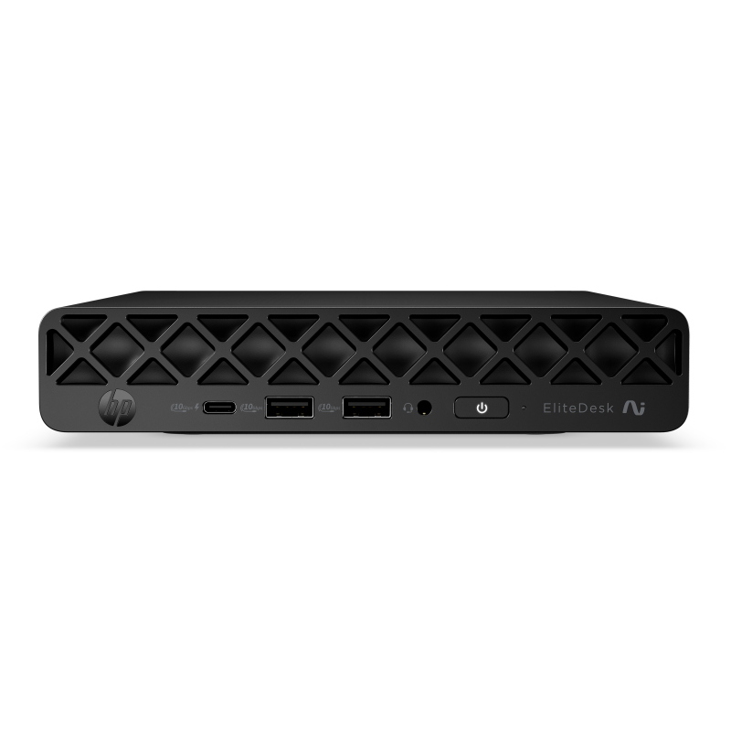 HP E07KYAT Mini PC HP EliteDesk 8 G2a 16 GB DDR5-SDRAM 512 GB SSD Windows 11 Pro AMD Ryzen AI Wi-Fi 7 Bluetooth 5.4 colore Jack black