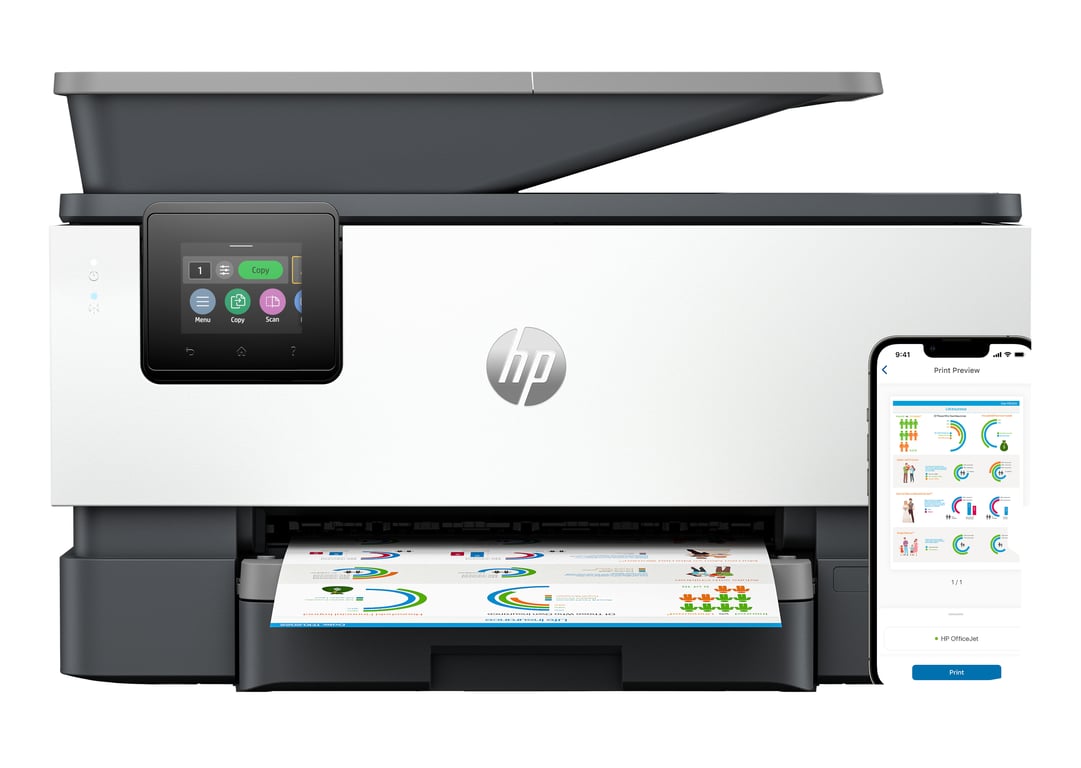 HP Officejet PRO 9120E AIO Printer