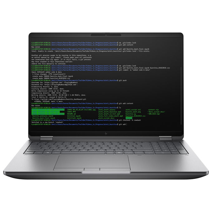 Hp Zfury 16 G1I U7 255HX 32/1 Rtx PRO3000 W11P 3YOFF D4SX5ET#ABZ