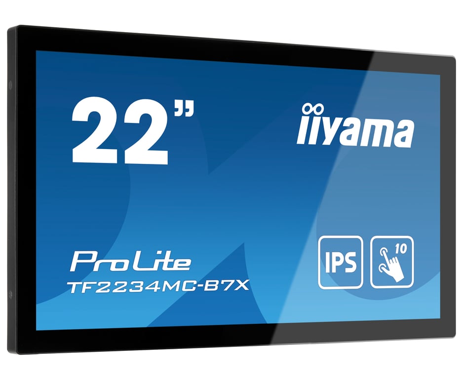 Iiyama 21,5 Pcap 10P Touch Black (no Border) TF2234MC-B7X