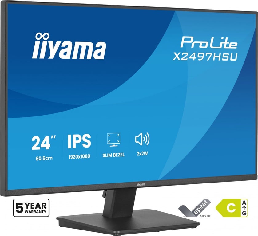 Iiyama 24 FHD Ips X2497HSU-B1